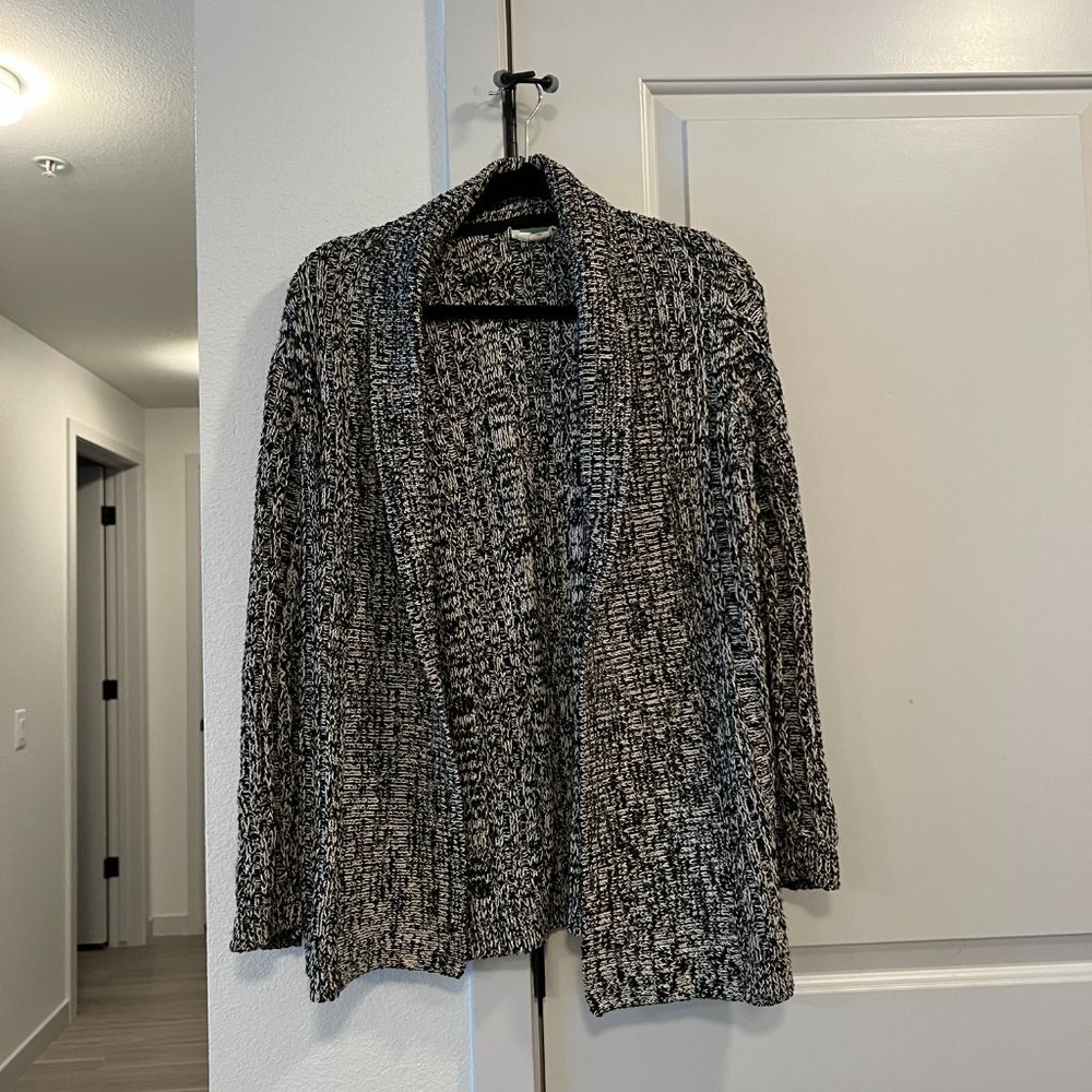 Anthropologie shawl collar open‎ front cardigan - Picture 2 of 4